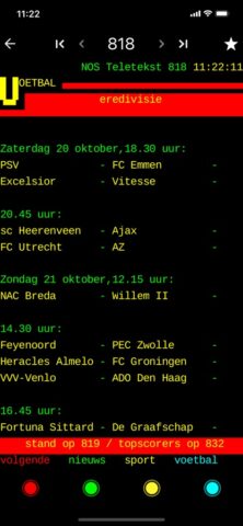 NOS Teletekst для iOS — скриншот 3