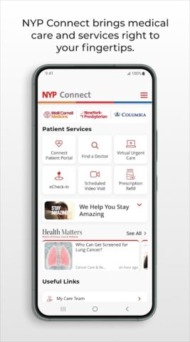 NYP Connect для Android — скриншот 1