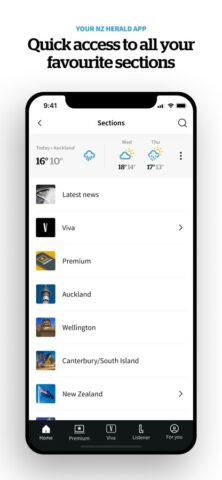 NZ Herald News для iOS — скриншот 2