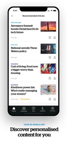 NZ Herald News для iOS — скриншот 3