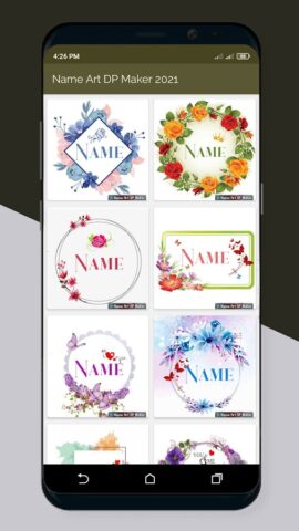 Name Art DP Maker 2024 для Android — скриншот 2