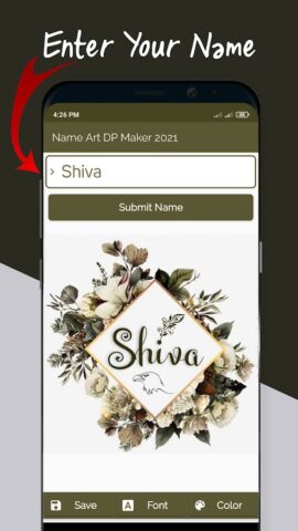 Name Art DP Maker 2024 для Android — скриншот 3