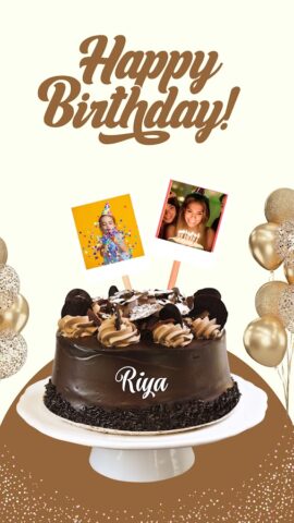 Name On Birthday Cake & Photo для Android — скриншот 1