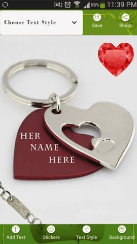 Имя на Pics — Имя Дизайн для Android — скриншот 1