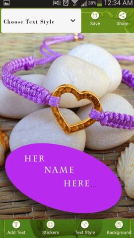 Имя на Pics — Имя Дизайн для Android — скриншот 3