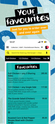 Nando’s SA – Food Order для Android — скриншот 4