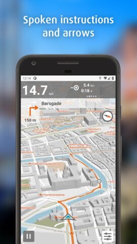 Naviki – Bike navigation для Android — скриншот 3