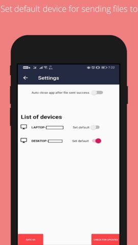 Nearby Share For Windows 10/11 для Android — скриншот 3