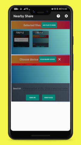 Nearby Share For Windows 10/11 для Android — скриншот 5