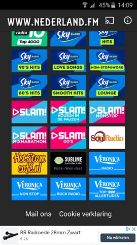 Nederland.FM — Radio для Android — скриншот 5