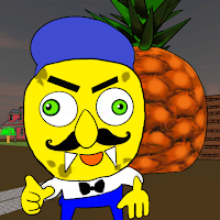 Neighbor Sponge. Scary Secret для Android