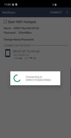 NetShare — no-root-tethering для Android — скриншот 4