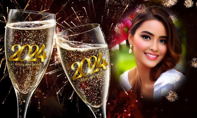 New Year Photo Frame 2024 для Android — скриншот 1