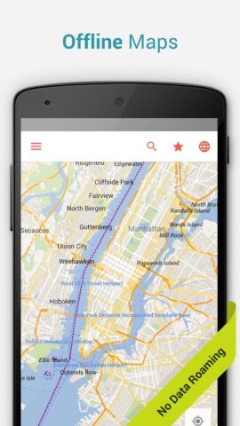 New York Offline City Map для Android — скриншот 1