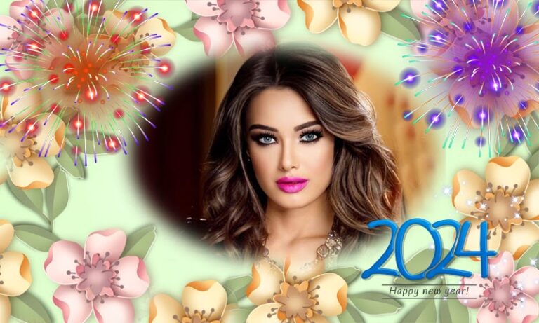 New year photo frame 2024 для Android — скриншот 1