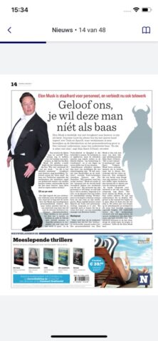 Nieuwsblad Krant для iOS — скриншот 4