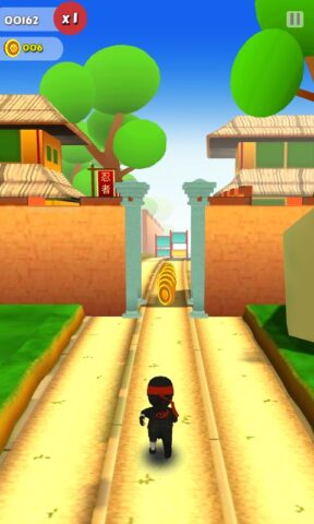 Ninja Runner 3D — скриншот 1