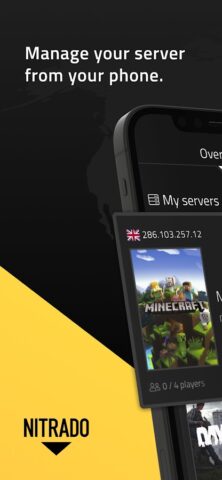 Nitrado для Android — скриншот 1