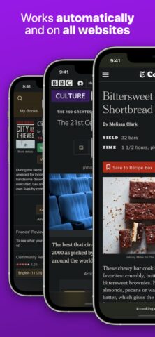 Noir — Dark Mode for Safari для iOS — скриншот 2