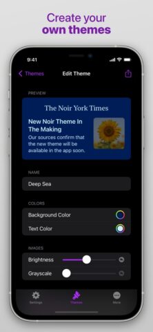 Noir — Dark Mode for Safari для iOS — скриншот 5
