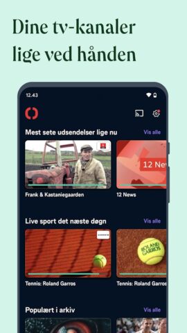 Norlys Play для Android — скриншот 1