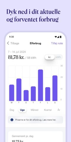 Norlys — Elforbrug og skærmtid для Android — скриншот 2