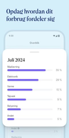 Norlys — Elforbrug og skærmtid для Android — скриншот 3
