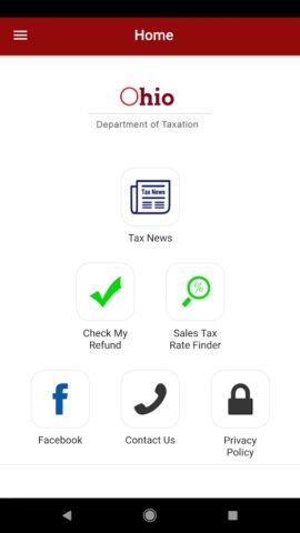 Ohio Taxes для Android — скриншот 1