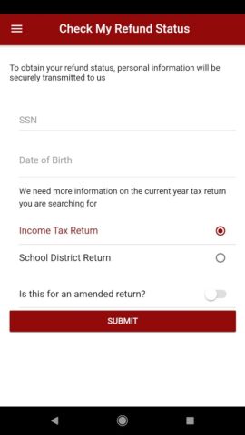 Ohio Taxes для Android — скриншот 2