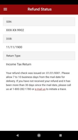 Ohio Taxes для Android — скриншот 3