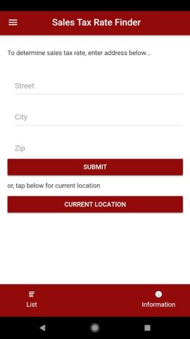 Ohio Taxes для Android — скриншот 4