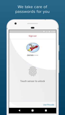 Okta Mobile для Android — скриншот 1