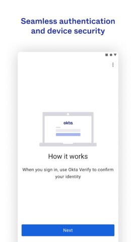 Okta Verify для Android — скриншот 1