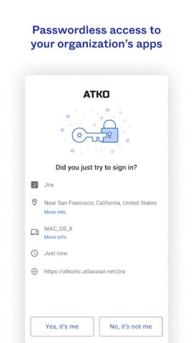 Okta Verify для Android — скриншот 3
