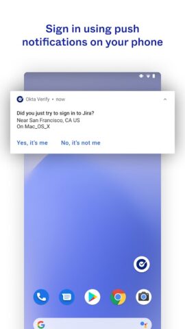 Okta Verify для Android — скриншот 4