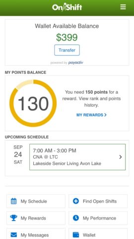 OnShift Mobile для Android — скриншот 2