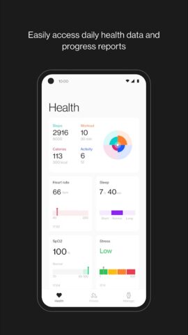 OnePlus Health для Android — скриншот 1