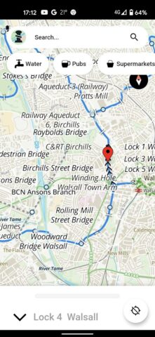 Open Canal Map для Android — скриншот 1