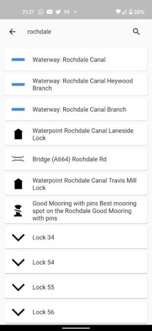 Open Canal Map для Android — скриншот 5
