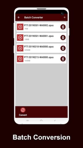 Opus To Mp3 Converter для Android — скриншот 5
