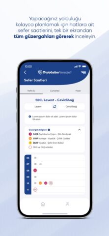 Otobüsüm Nerede для iOS — скриншот 5
