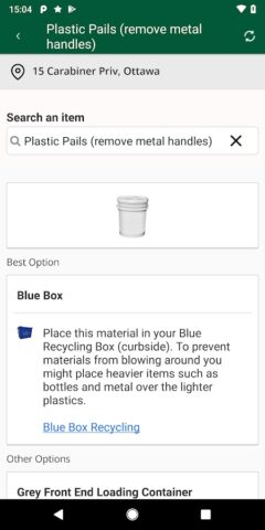 Ottawa Collection Calendar для Android — скриншот 5