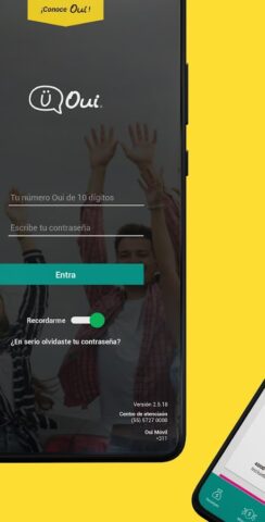Oui Móvil для Android — скриншот 1