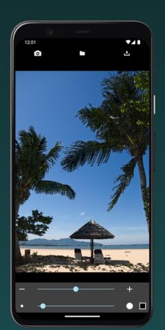 Контурное фото для Android — скриншот 2