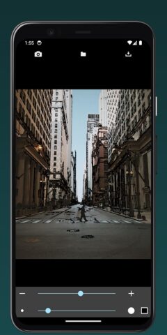 Контурное фото для Android — скриншот 4