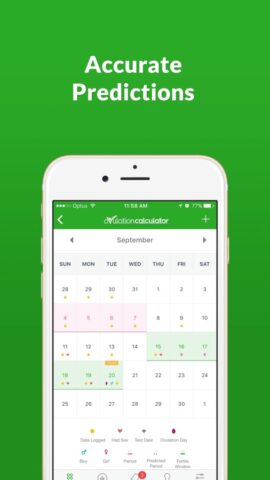 Ovulation Calculator Fertile Tracker & Calendar OC для iOS — скриншот 2