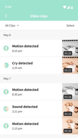 Owlet Care для Android — скриншот 3