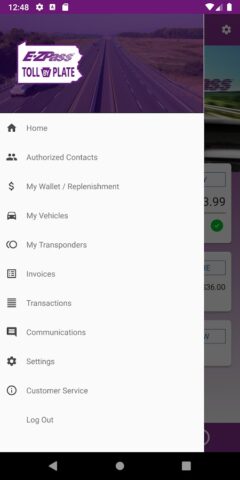 PA Toll Pay для Android — скриншот 3