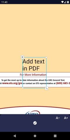 РЕДАКТОР PDF — edit now для Android — скриншот 4