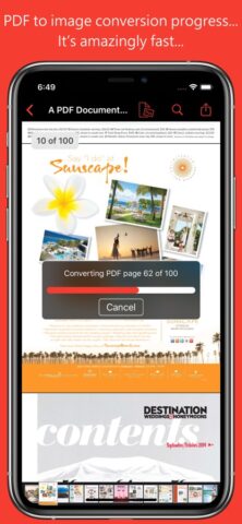 PDF to JPG — Converter для iOS — скриншот 2